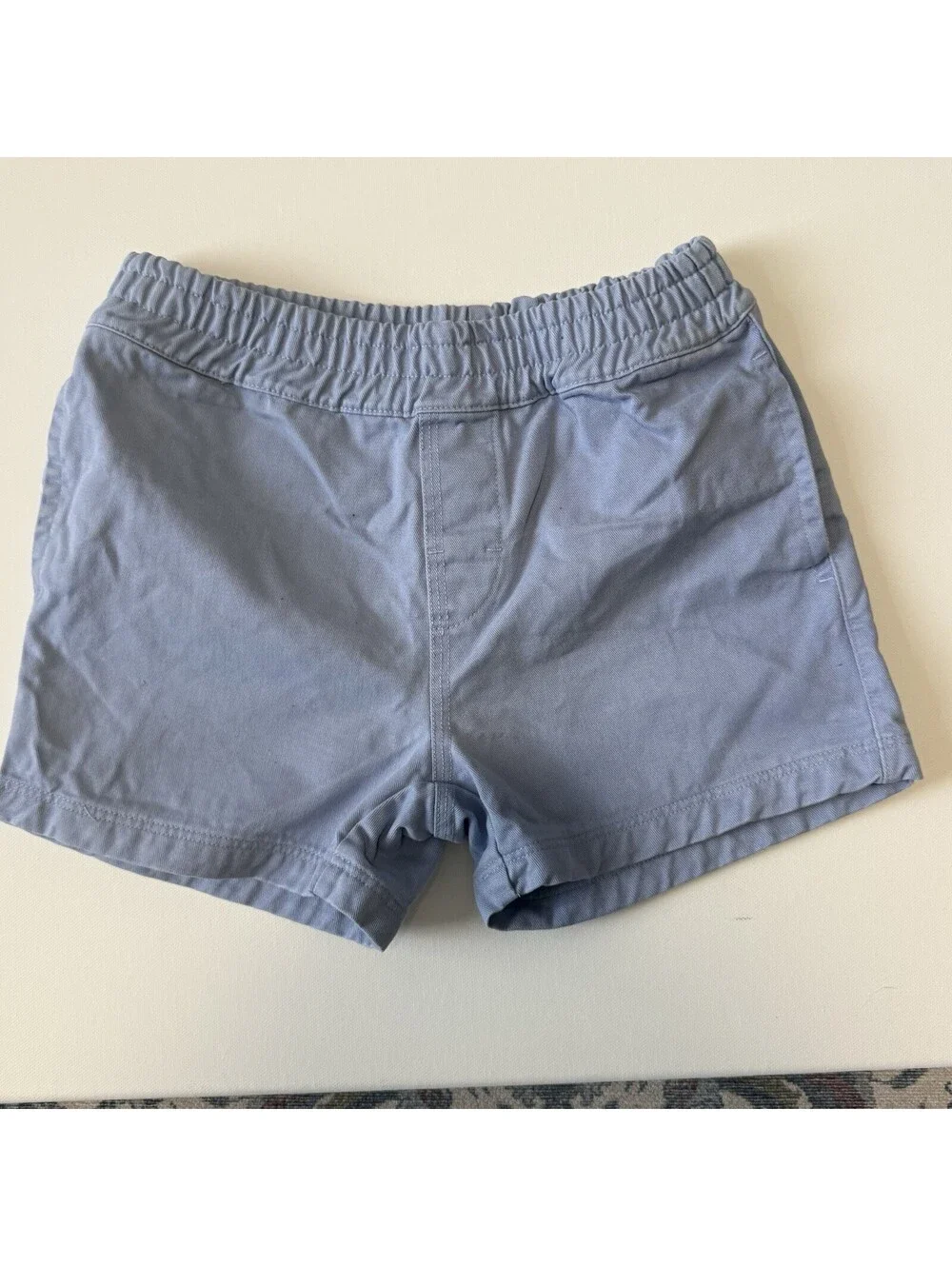 The Beaufort Bonnet Company Boys Blue Pull On Shorts Size 7 Cotton